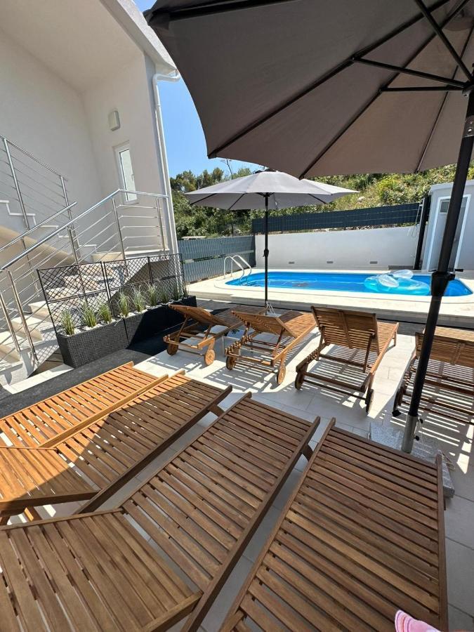 Villa Milena-With A Pool Trogir Bagian luar foto