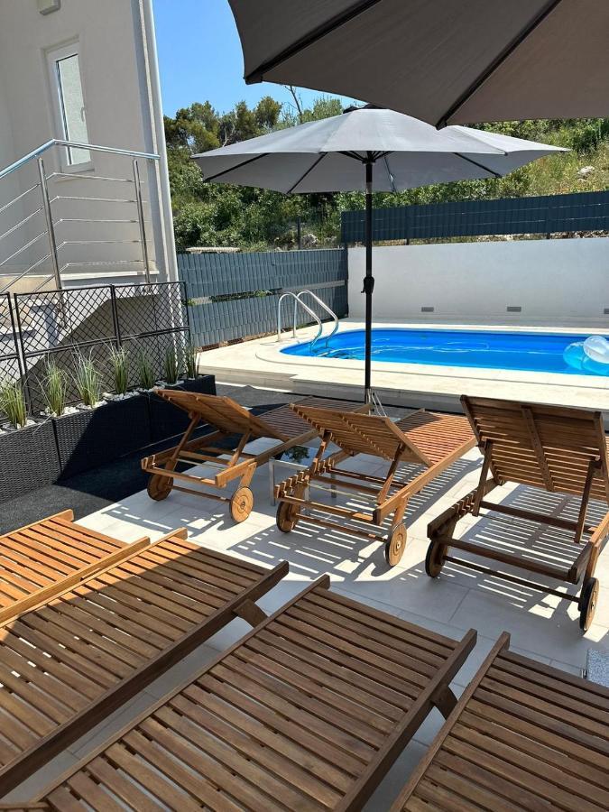 Villa Milena-With A Pool Trogir Bagian luar foto